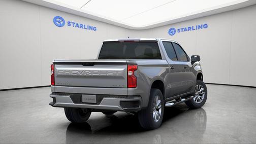 Sterling Gray Metallic 2026 Chevrolet Silverado 1500 Custom