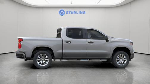 Sterling Gray Metallic 2026 Chevrolet Silverado 1500 Custom