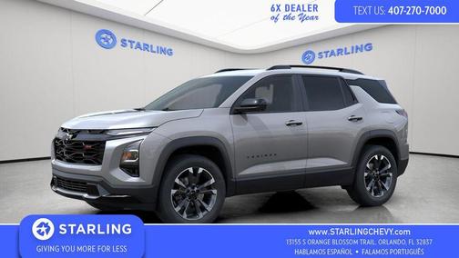 Sterling Gray Metallic 2026 Chevrolet Equinox FWD RS