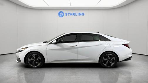 Ceramic White 2022 Hyundai ELANTRA HEV Limited