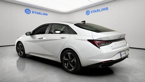 Ceramic White 2022 Hyundai ELANTRA HEV Limited