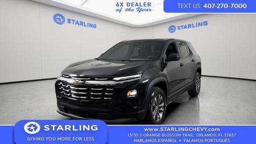 Mosaic Black Metallic 2025 Chevrolet Equinox 1LT