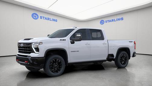 Summit White 2026 Chevrolet Silverado 2500 LTZ