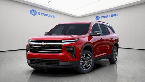 Radiant Red Tintcoat 2026 Chevrolet Traverse LT