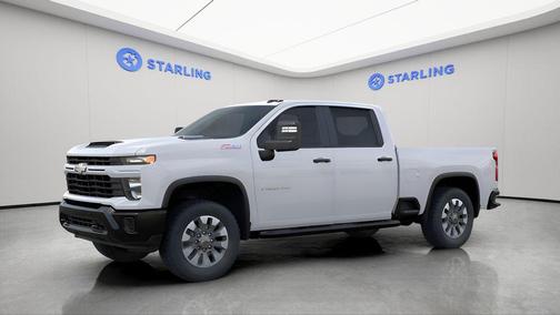 Summit White 2026 Chevrolet Silverado 2500 Custom