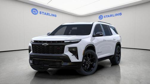 Polar White Tricoat 2026 Chevrolet Traverse RS