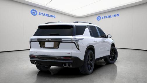 Polar White Tricoat 2026 Chevrolet Traverse RS