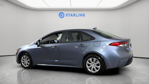 Celestite/Midnight Black Metallic 2026 Toyota Corolla LE