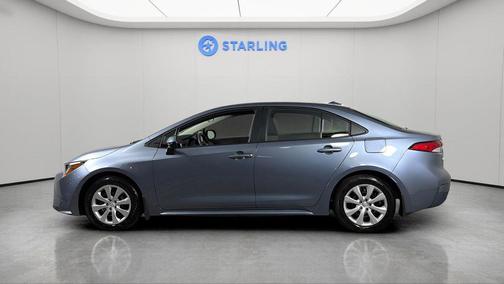 Celestite/Midnight Black Metallic 2026 Toyota Corolla LE