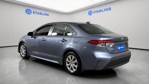 Celestite/Midnight Black Metallic 2026 Toyota Corolla LE