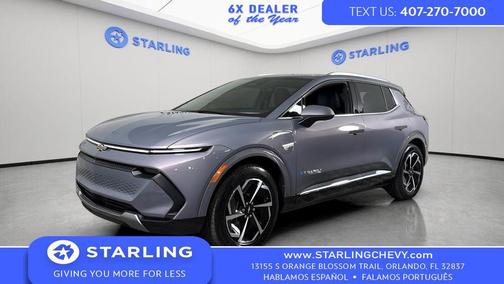 Galaxy Gray Metallic 2025 Chevrolet Equinox EV LT