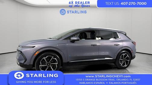 Galaxy Gray Metallic 2025 Chevrolet Equinox EV LT