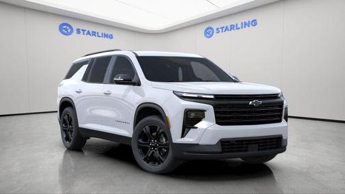 Polar White Tricoat 2027 Chevrolet Traverse LT