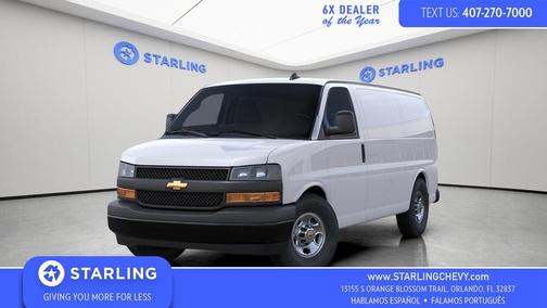 Summit White 2026 Chevrolet Express 2500 Work Van
