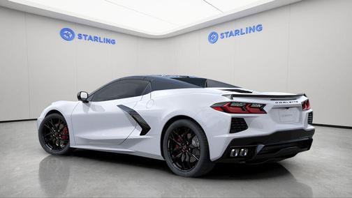 Arctic White 2026 Chevrolet Corvette Stingray w/1LT