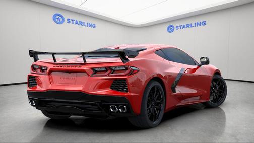 Torch Red 2026 Chevrolet Corvette Stingray w/1LT