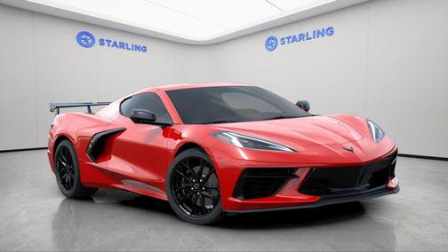 Torch Red 2026 Chevrolet Corvette Stingray w/1LT