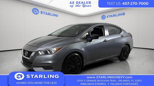 Gun Metallic 2020 Nissan Versa 1.6 S