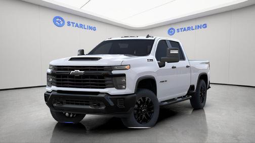 Summit White 2026 Chevrolet Silverado 2500 Custom