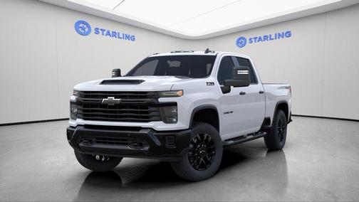 Summit White 2026 Chevrolet Silverado 2500 Custom
