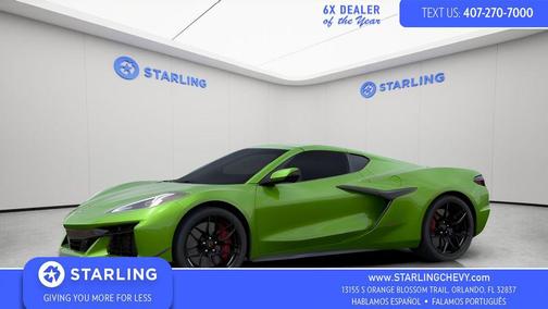 Roswell Green Metallic 2026 Chevrolet Corvette Z06