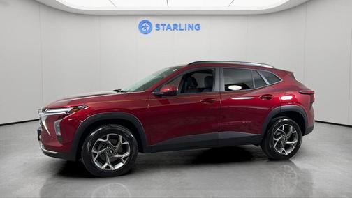 Crimson Metallic 2025 Chevrolet Trax LT