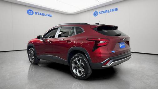 Crimson Metallic 2025 Chevrolet Trax LT