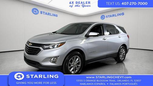 Silver Ice Metallic 2018 Chevrolet Equinox LT