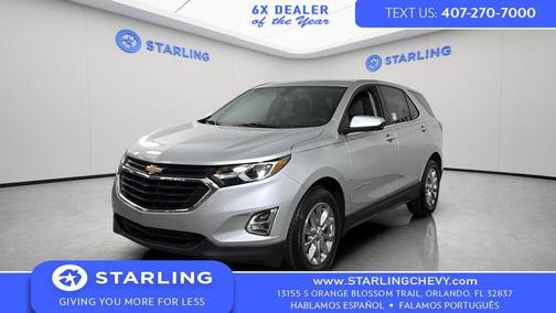 Silver Ice Metallic 2018 Chevrolet Equinox LT