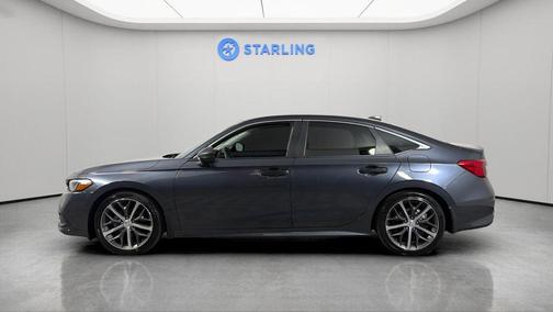 Sonic Gray Pearl 2022 Honda Civic Touring