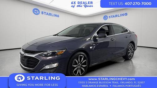 Night Shade Metallic 2025 Chevrolet Malibu FWD RS