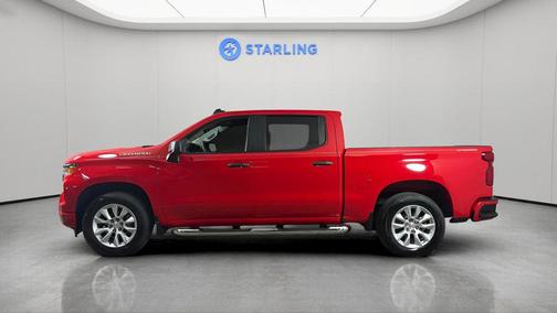 Red Hot 2025 Chevrolet Silverado 1500 Custom
