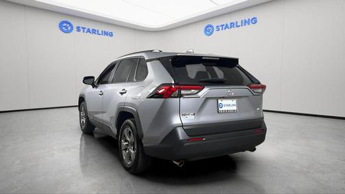 Silver Sky Metallic 2025 Toyota RAV4 Hybrid LE