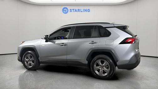 Silver Sky Metallic 2025 Toyota RAV4 Hybrid LE