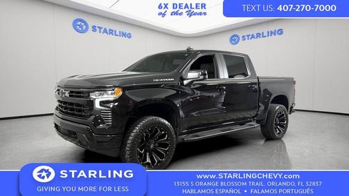 Black 2025 Chevrolet Silverado 1500 RST