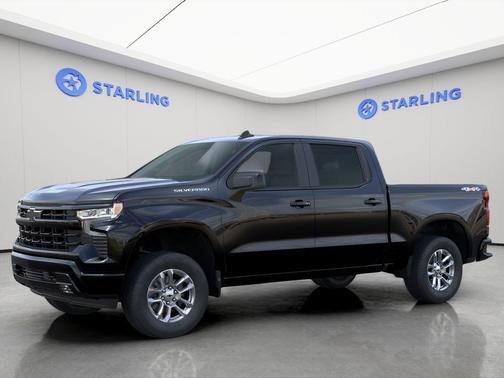 Black 2025 Chevrolet Silverado 1500 RST