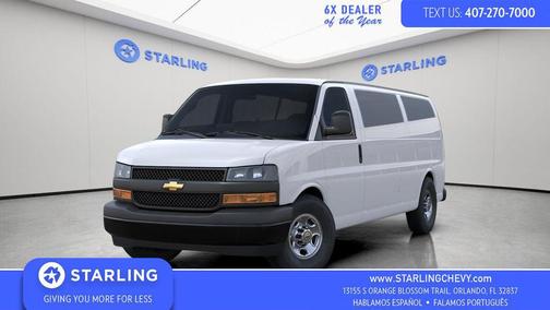 Summit White 2026 Chevrolet Express 2500 Work Van