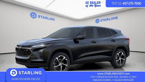 Mosaic Black Metallic 2026 Chevrolet Trax FWD 1RS