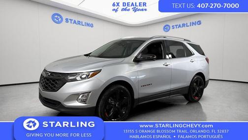 Silver Ice Metallic 2020 Chevrolet Equinox Premier w/2LZ