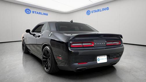 Pitch Black Clearcoat 2023 Dodge Challenger SRT Hellcat