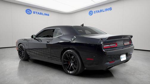 Pitch Black Clearcoat 2023 Dodge Challenger SRT Hellcat