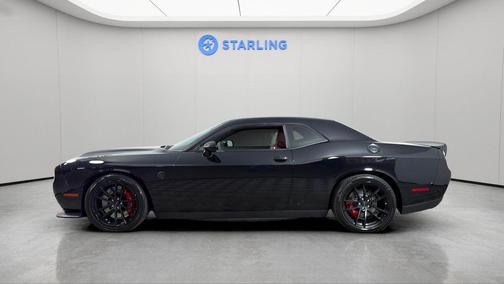 Pitch Black Clearcoat 2023 Dodge Challenger SRT Hellcat