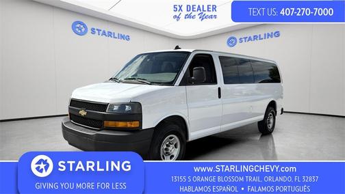 2022 Chevrolet Express 3500 RWD 3500 Extended Wheelbase LS