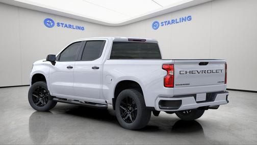 Summit White 2026 Chevrolet Silverado 1500 Custom