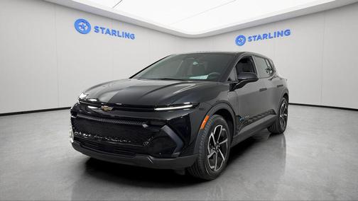 Black 2025 Chevrolet Equinox EV LT