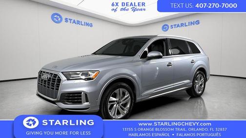 Florett Silver Metallic 2021 Audi Q7 45 Premium Plus