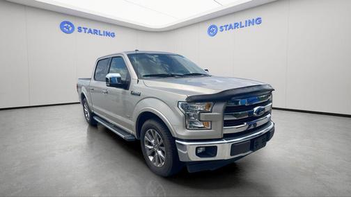 Shadow Black 2017 Ford F-150 Lariat