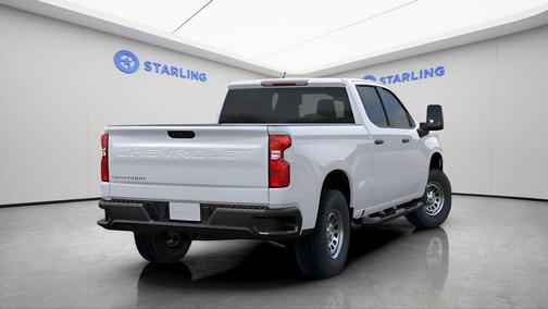 Summit White 2026 Chevrolet Silverado 1500 WT