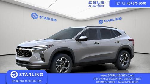 Sterling Gray Metallic 2026 Chevrolet Trax LT