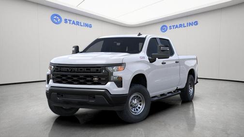 Summit White 2026 Chevrolet Silverado 1500 WT
